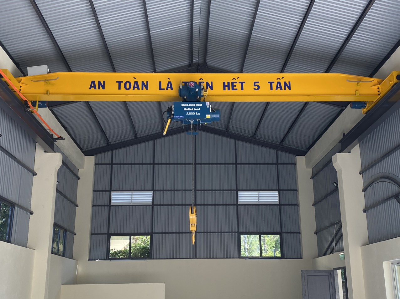 Cầu trục dầm đơn 5 tấn